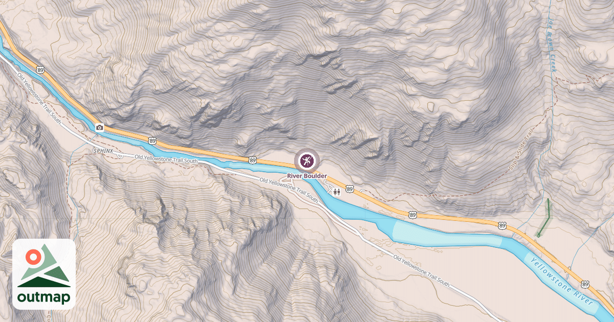 Map of River Boulder