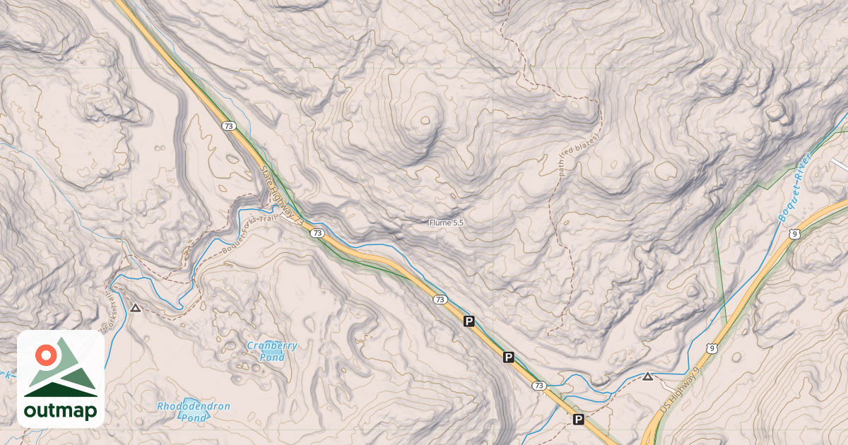 Map of Flume