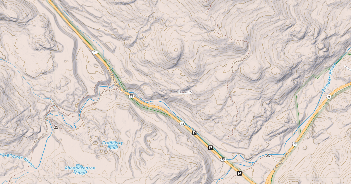 Map preview of Flume