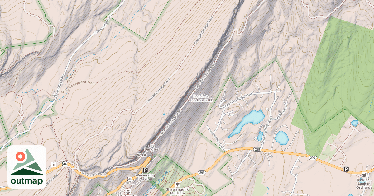 Map of Bonnie’s a Knockout