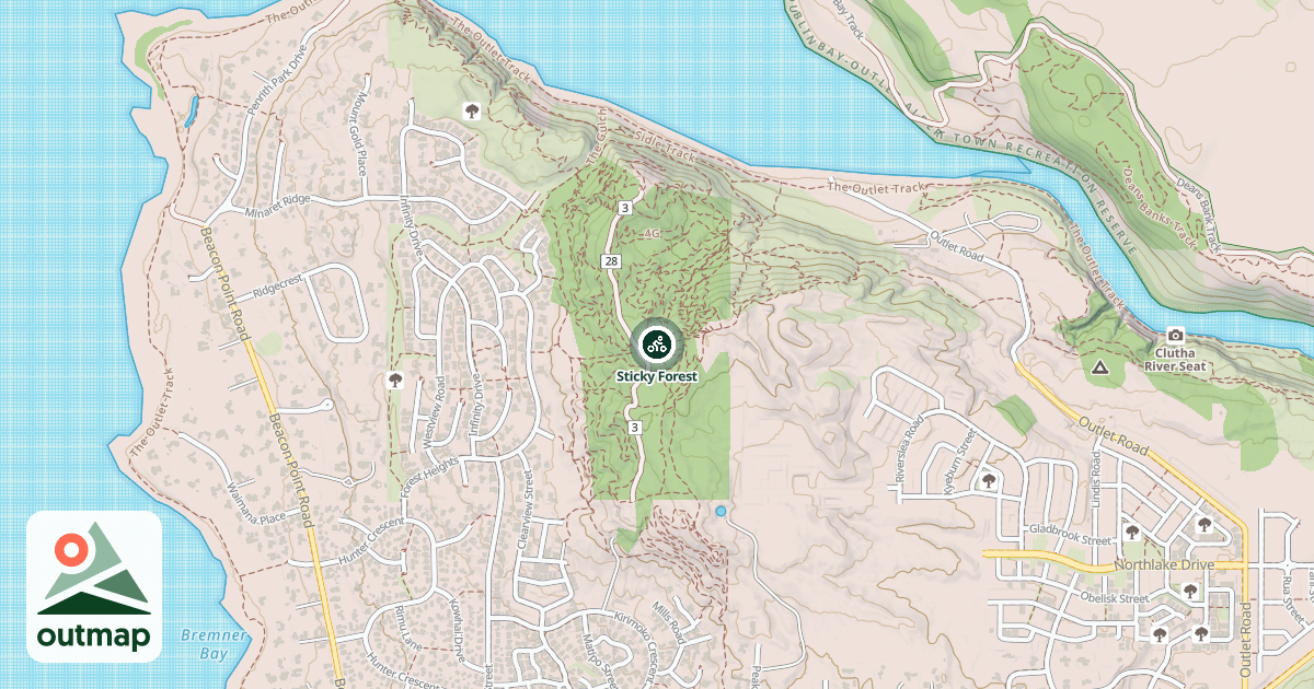 Map of Sticky Forest