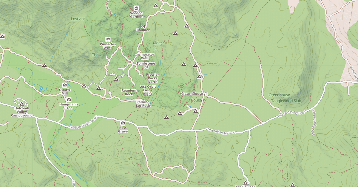 Map preview of Cream Cheese