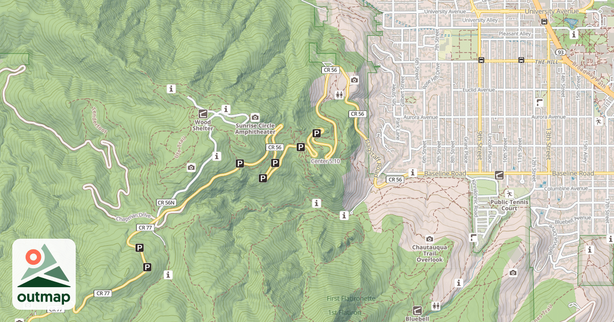 Map of Center