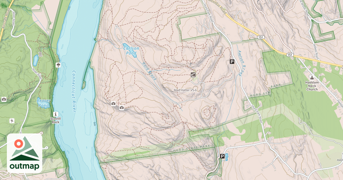 Map of Mad Hatter