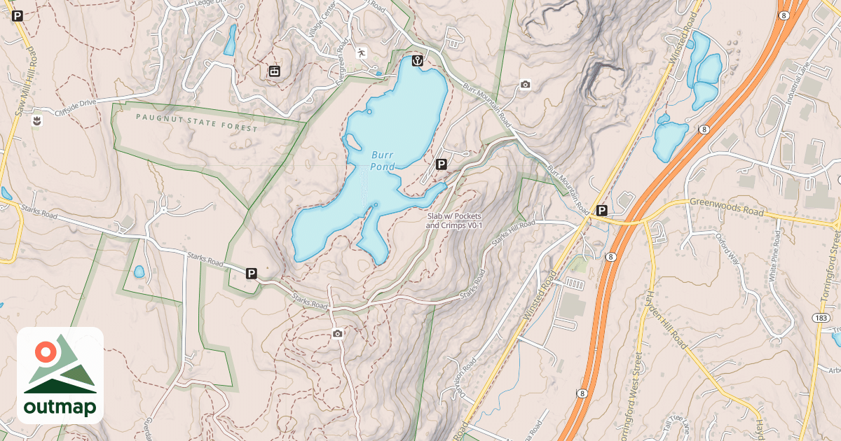 Map of Slab w/ Pockets and Crimps
