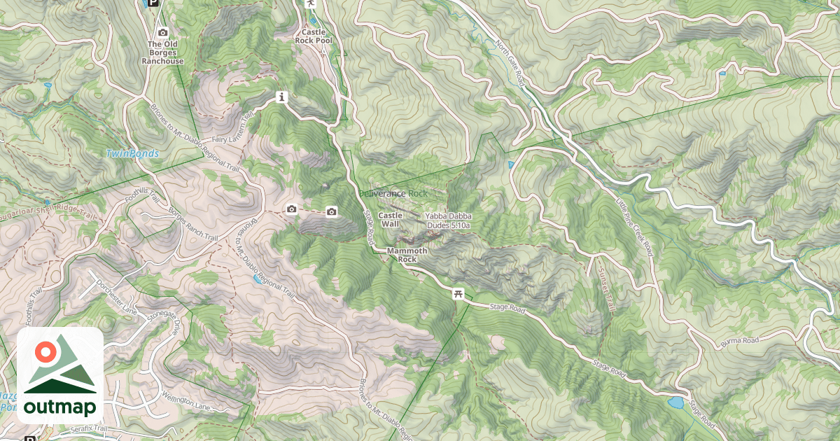 Map of Yabba Dabba Dudes