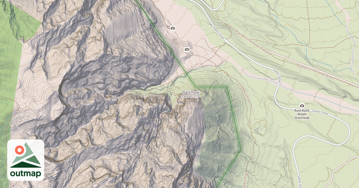 Map of Black Magic Panties