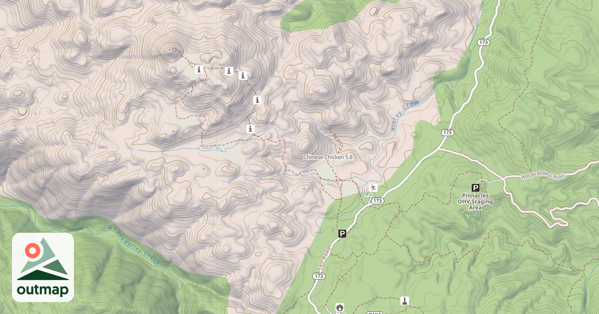 Map of Chinese Chicken