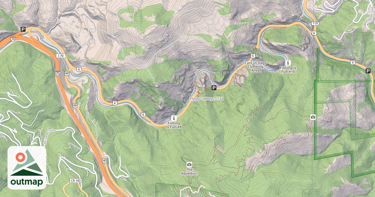 Map of Flying Cowboys