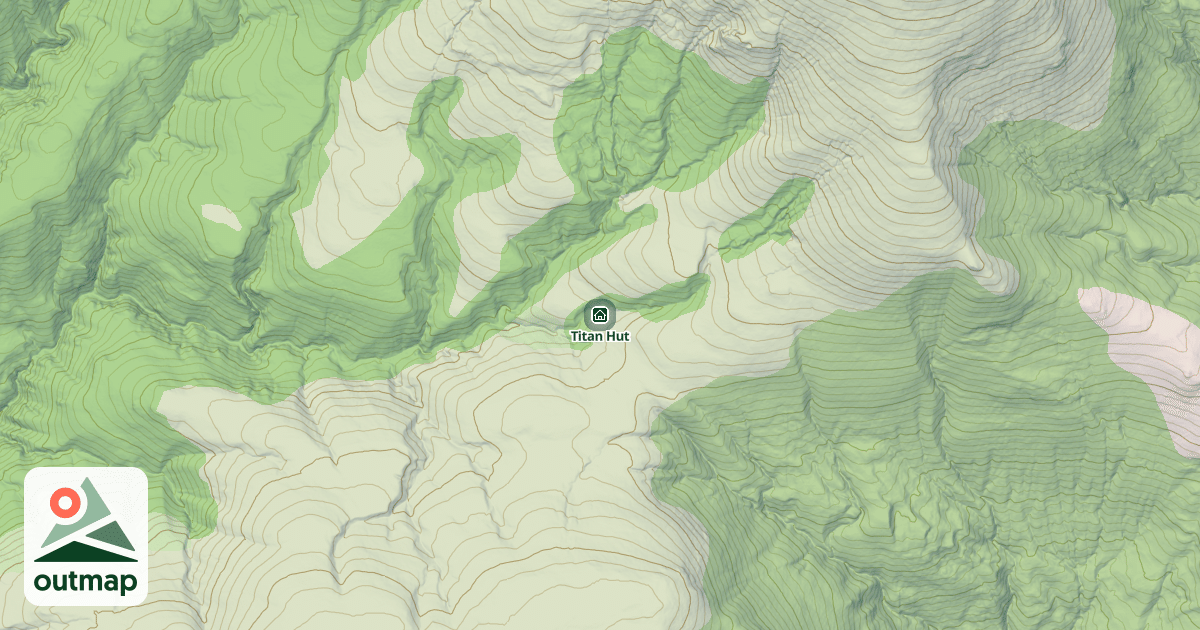 Map of Titan Hut