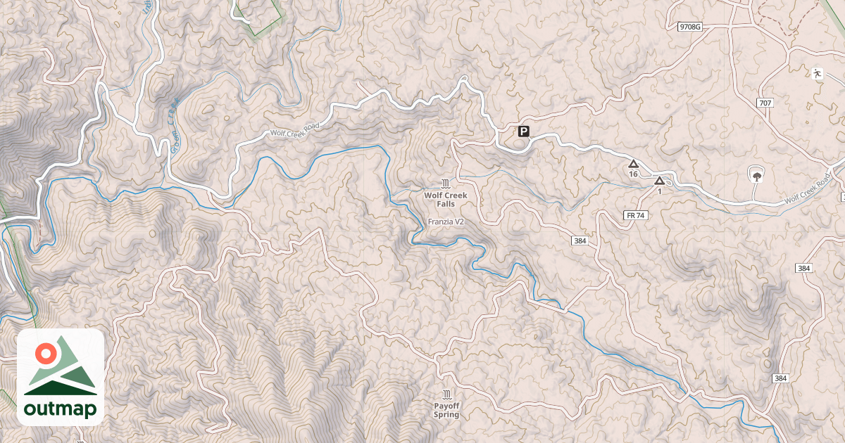 Map of Franzia