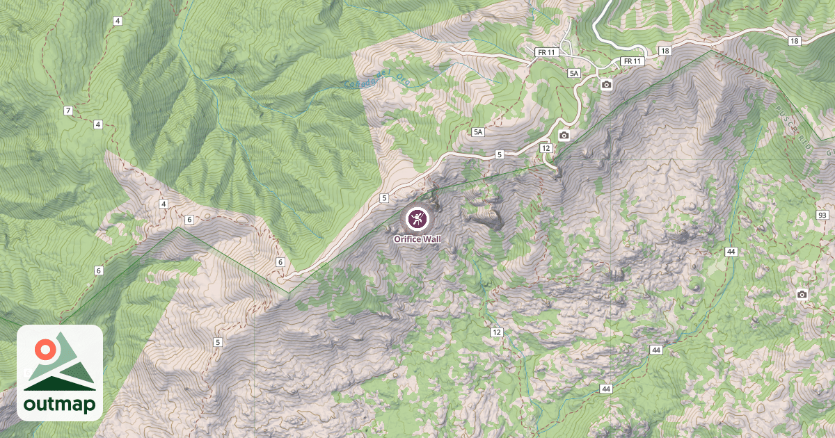 Map of Orifice Wall