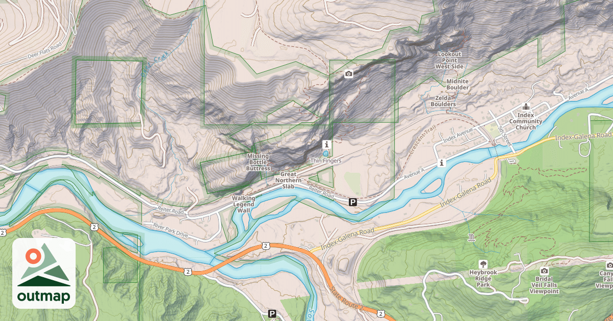 Map of Thin Fingers