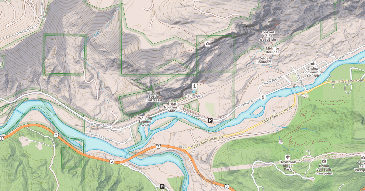 Map preview of Thin Fingers