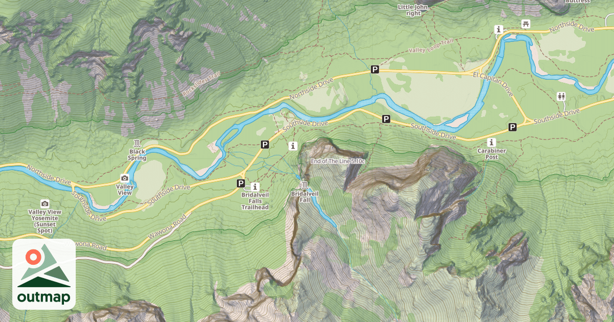 Map of End of The Line