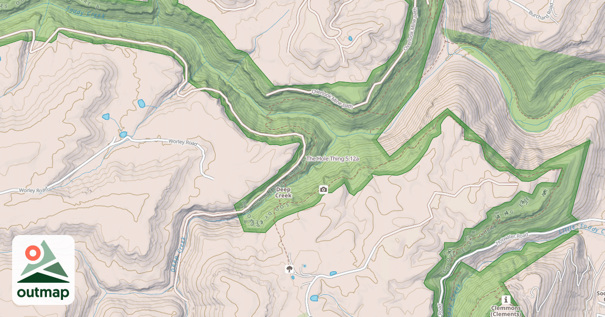 Map of The Hole Thing