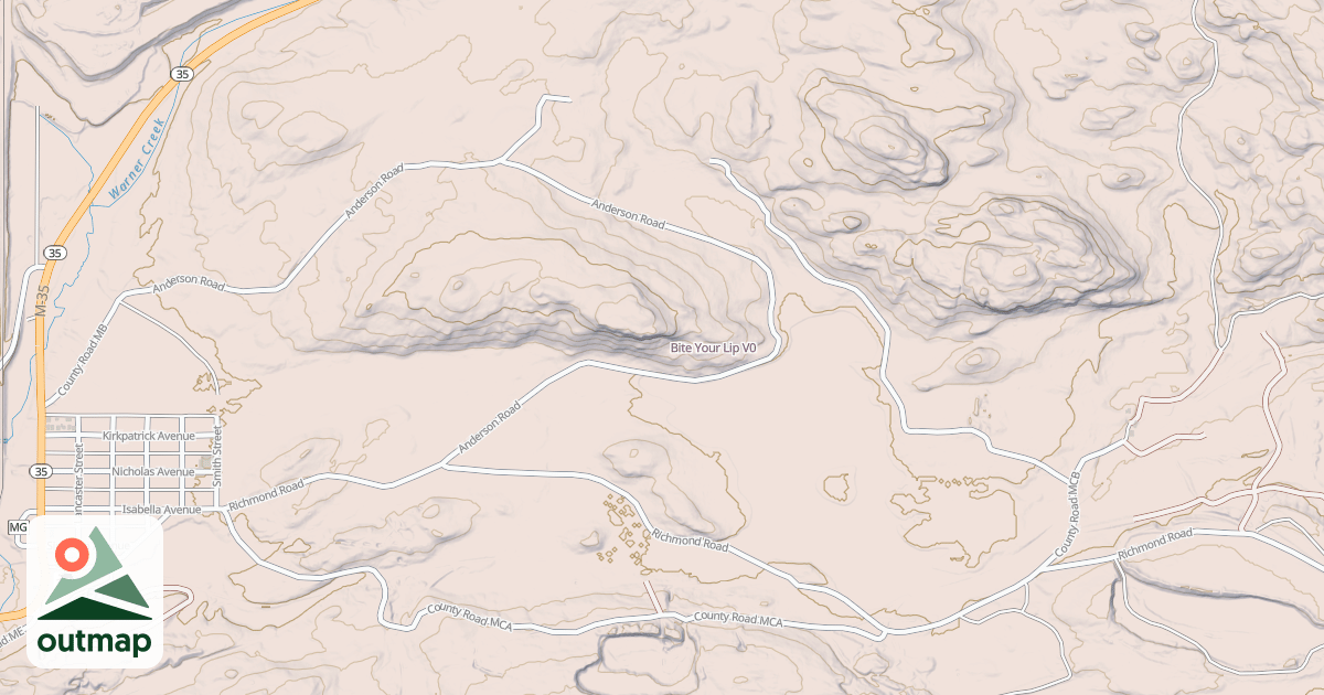 Map of Bite Your Lip