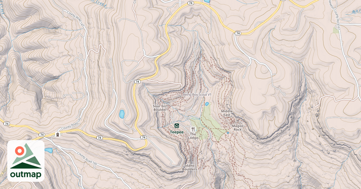 Map of Being Boy Scout