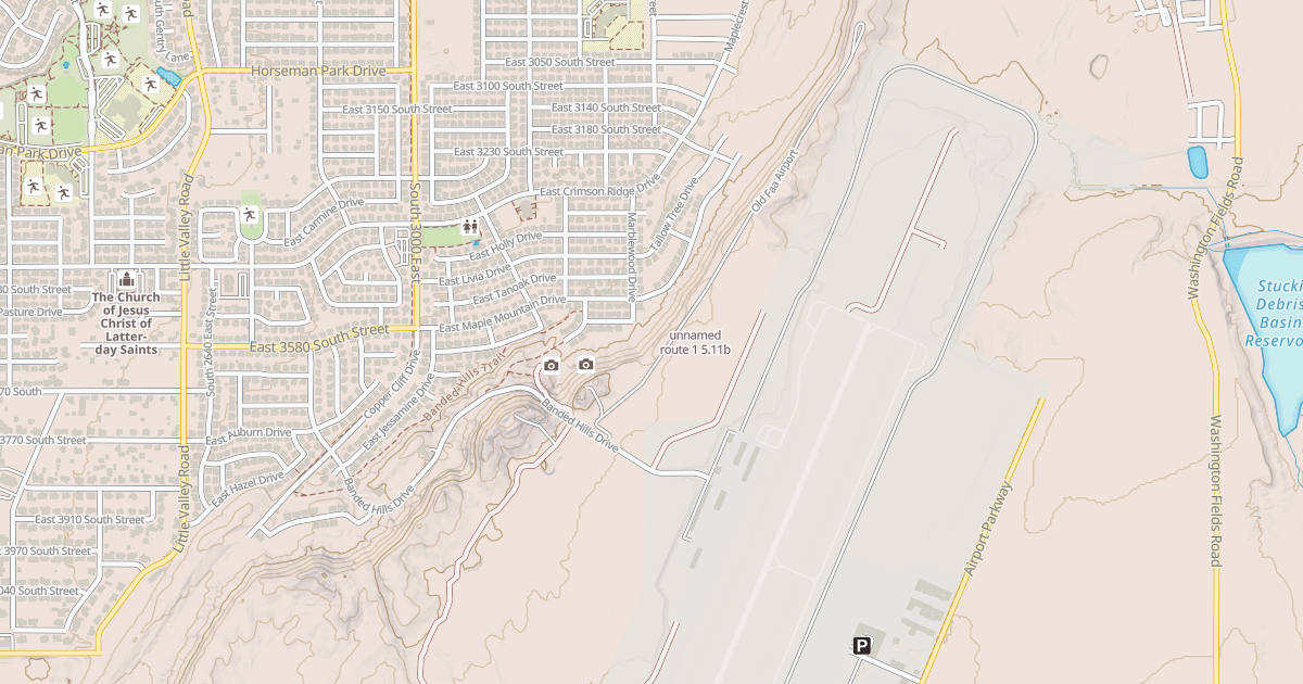 Map preview of unnamed route 1