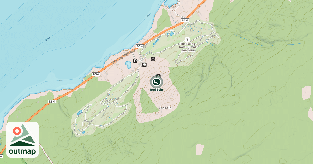 Map of Ben Eoin