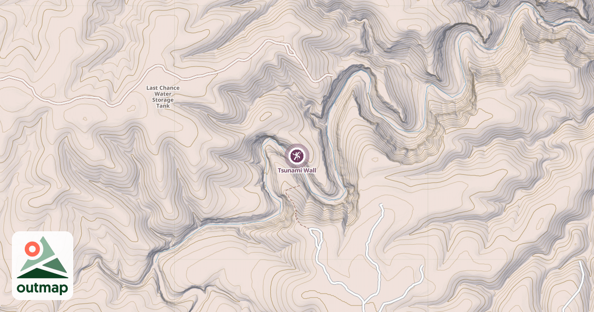 Map of Tsunami Wall