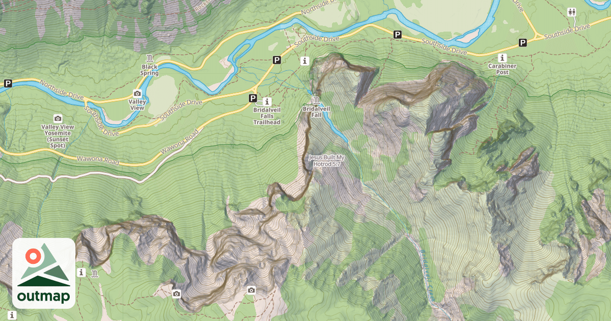 Map of Jesus Built My Hotrod