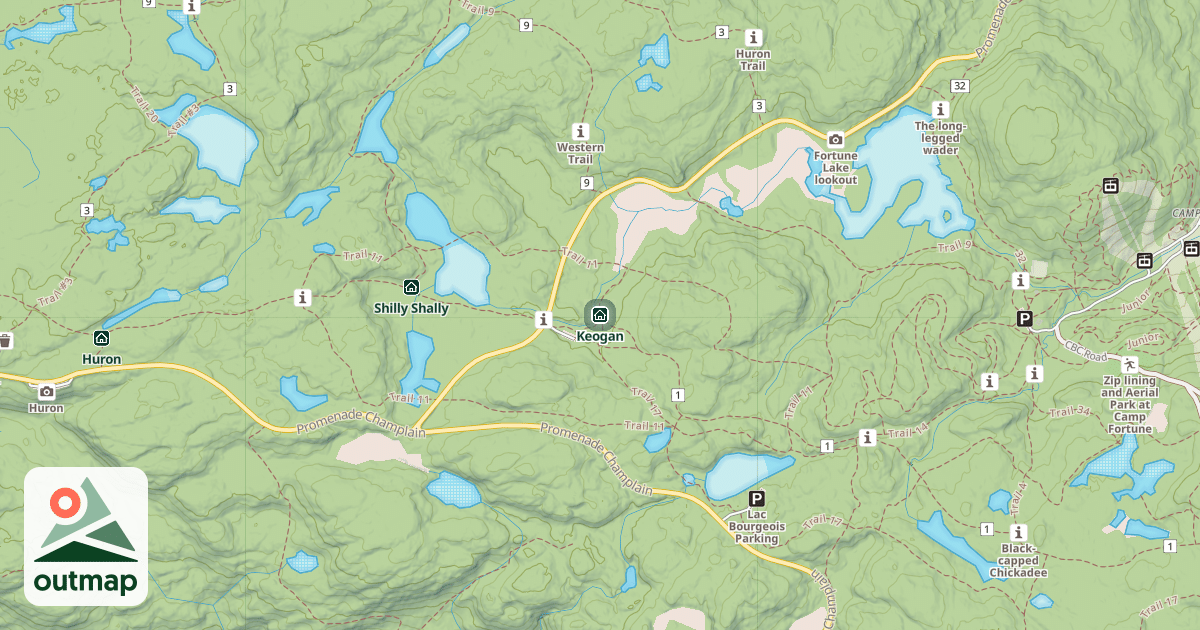 Map of Keogan