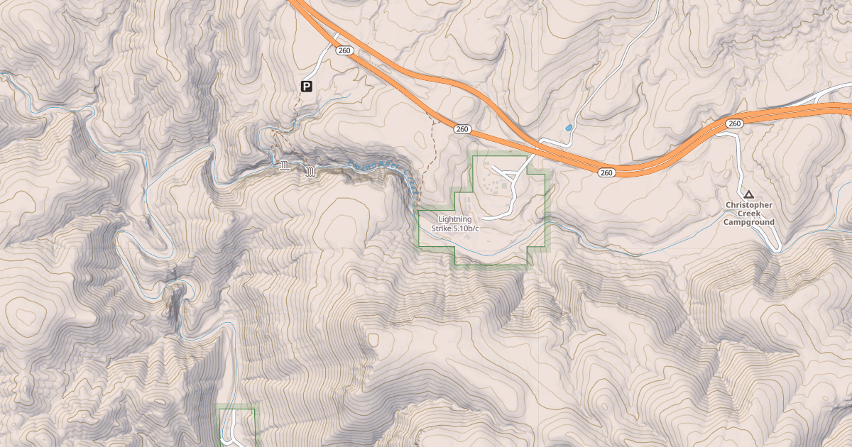Map preview of Lightning Strike