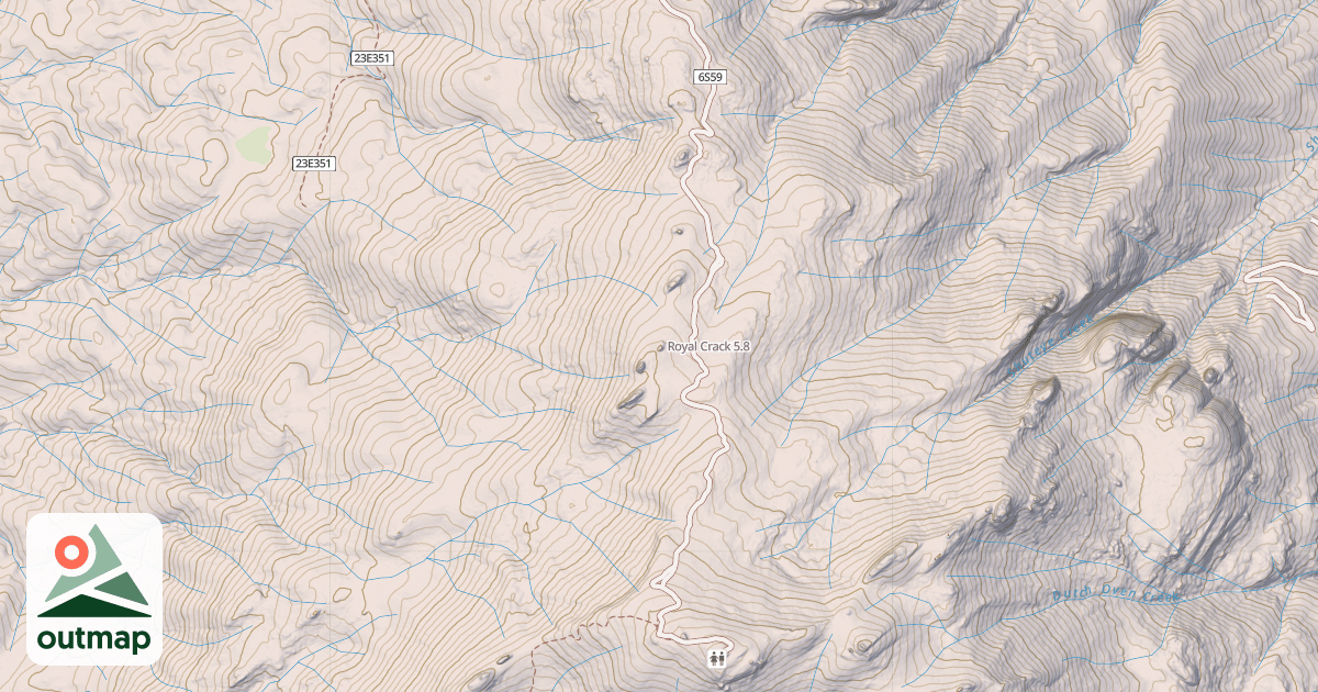 Map of Royal Crack
