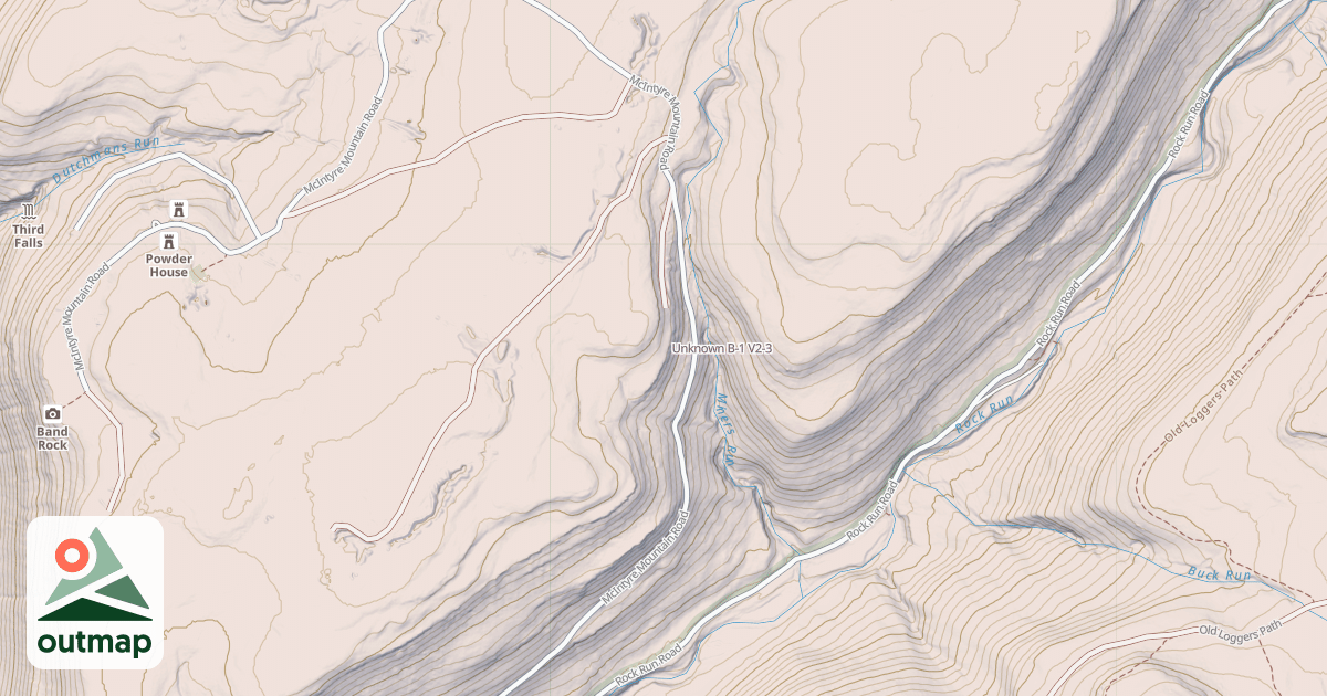 Map of Unknown B-1