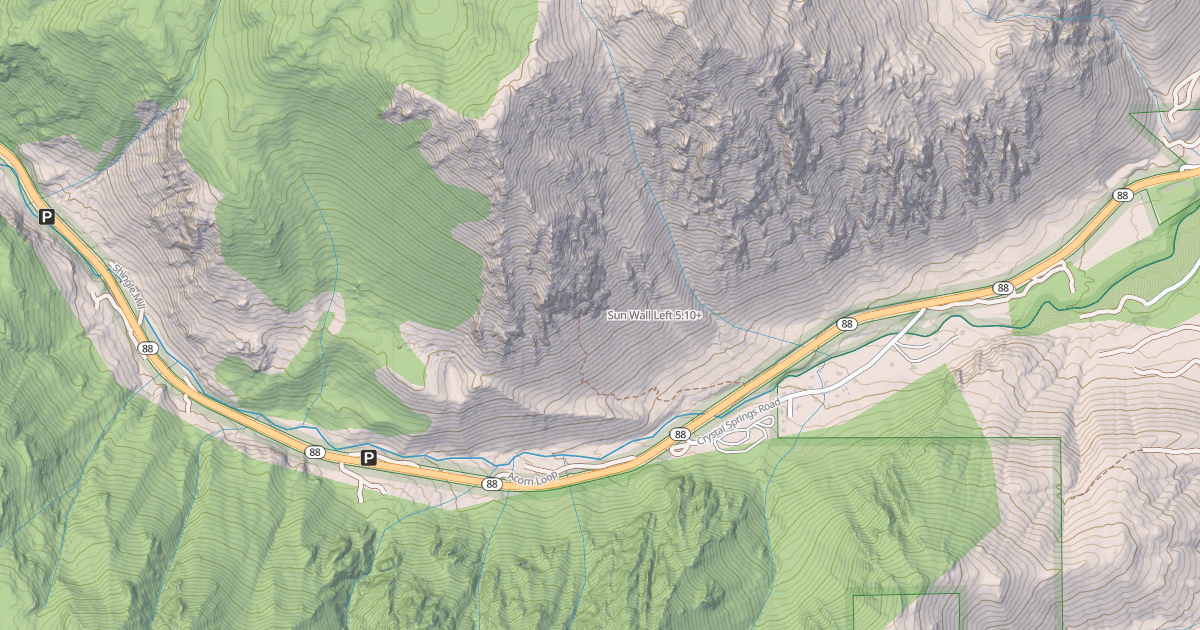 Map preview of Sun Wall Left