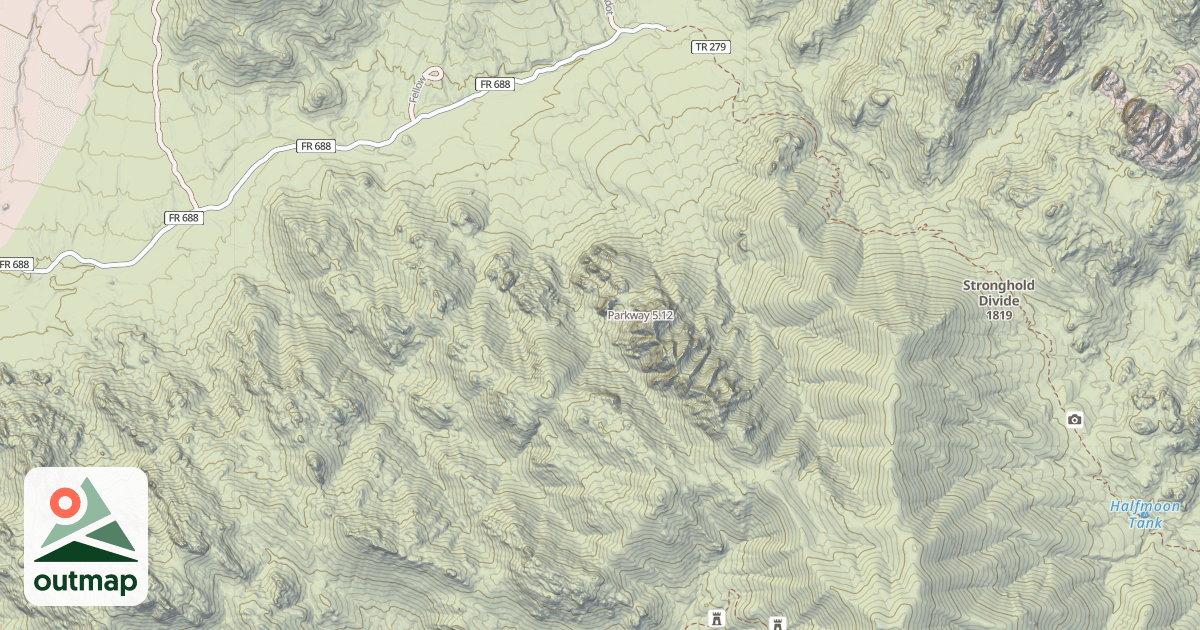 Map of Parkway