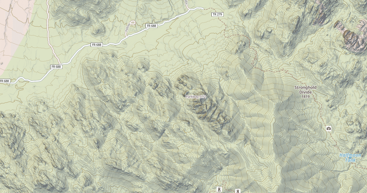 Map preview of Parkway