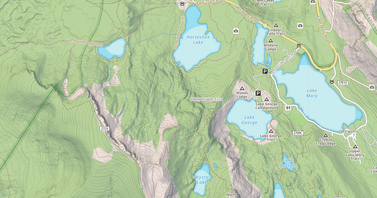Map preview of Delayed Labor