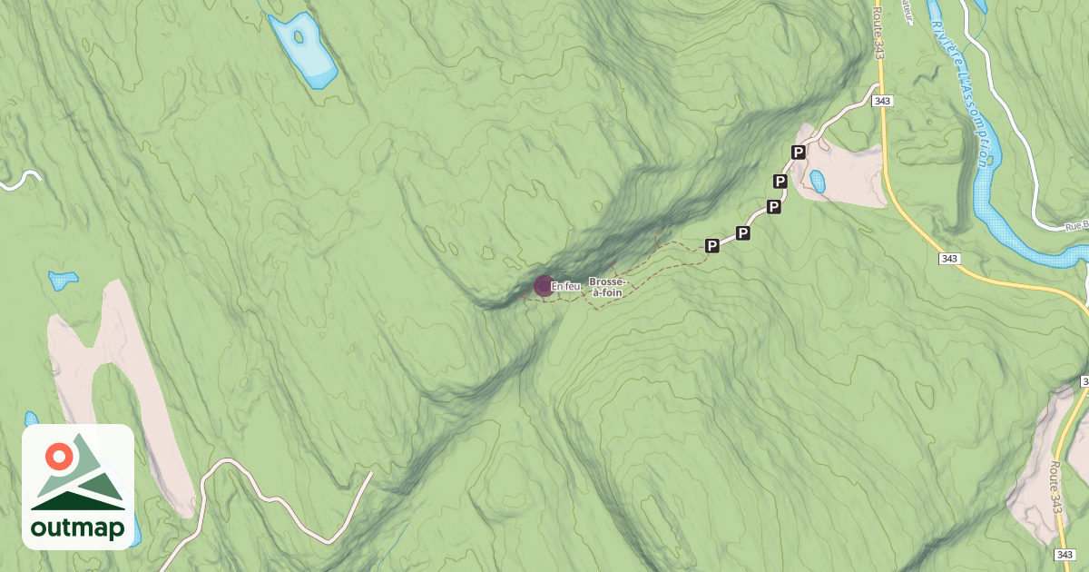 Map of En feu