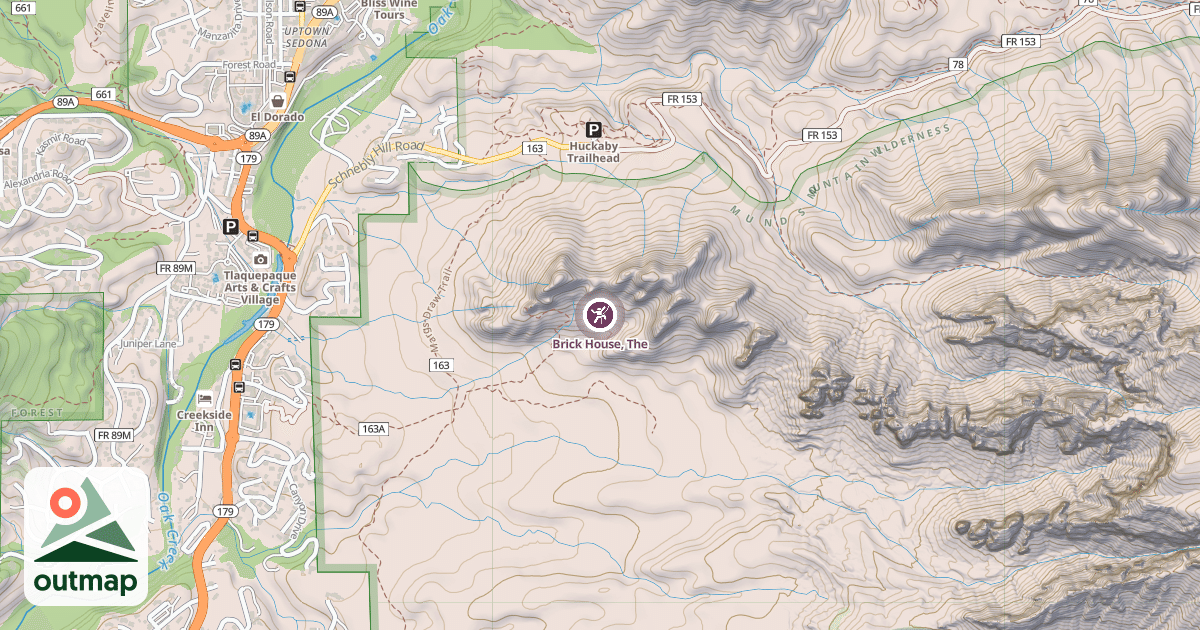 Map of Brick House, The