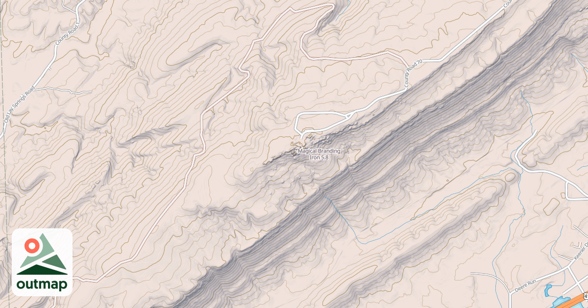 Map of Magical Branding Iron