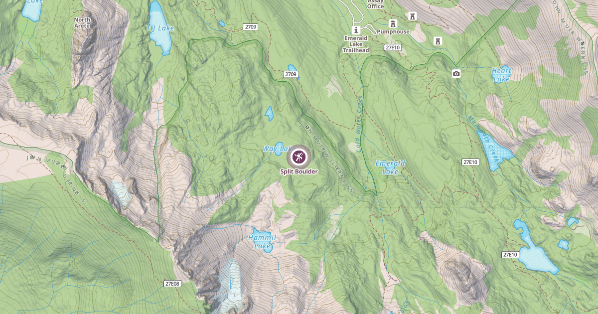 Map preview of Split Boulder