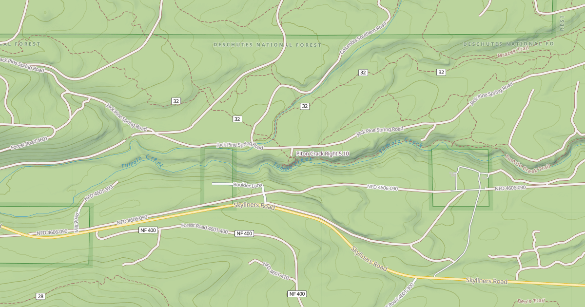 Map preview of Piton Crack Right