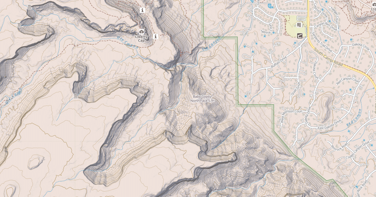 Map preview of Baby Gypsy-North Face
