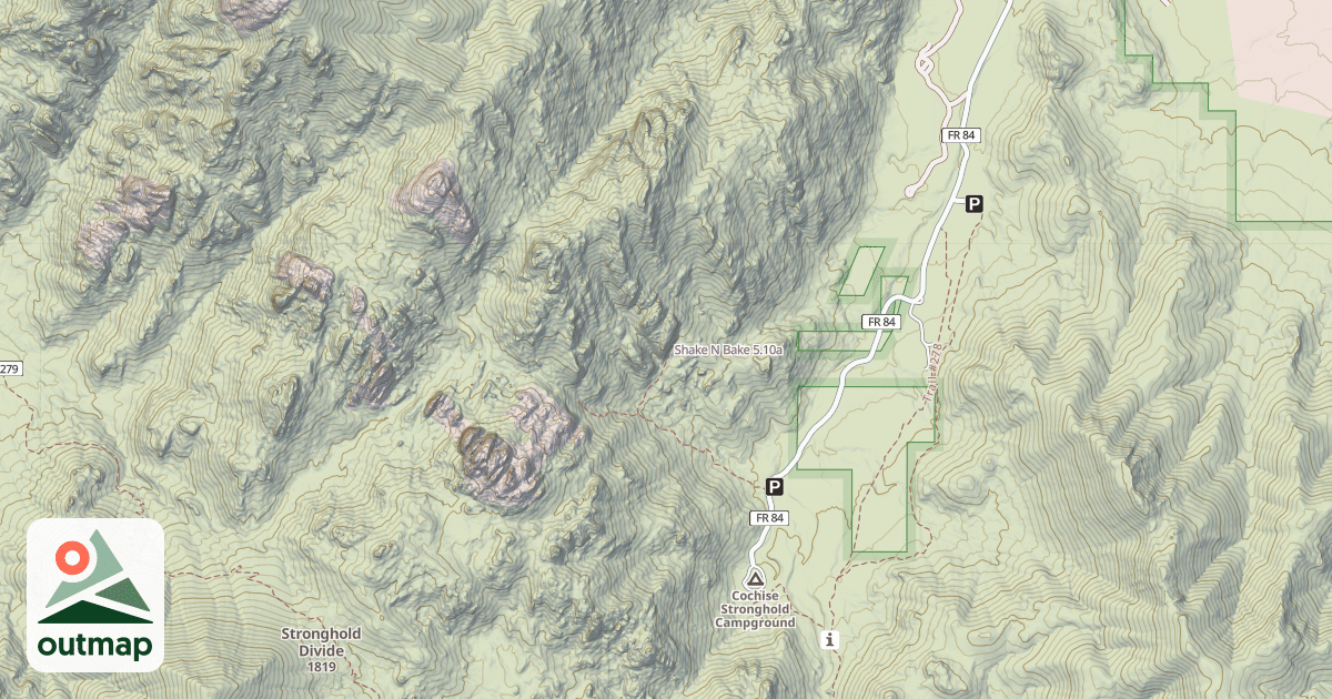Map of Shake N Bake