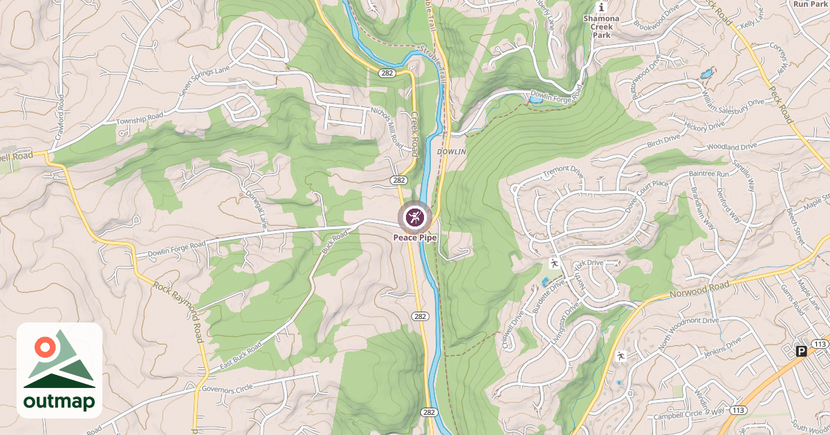 Map of Peace Pipe