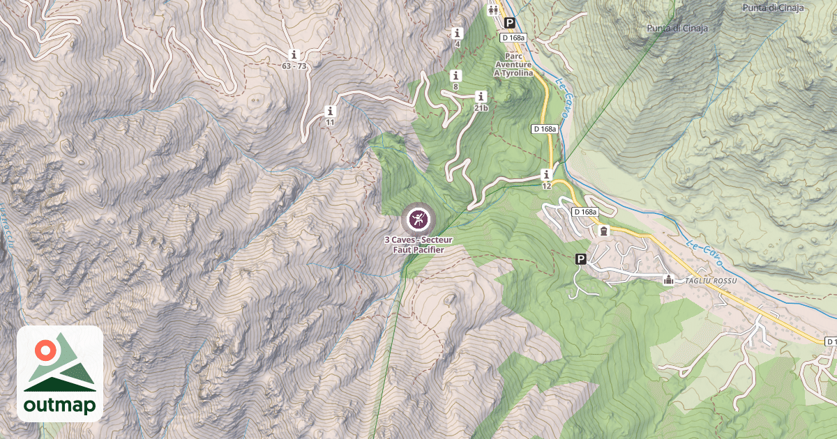 Map of 3 Caves - Secteur Faut Pacifier
