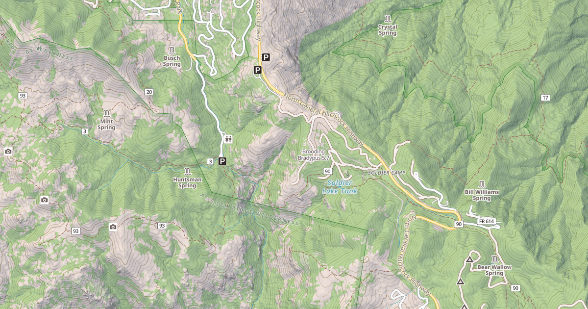 Map preview of Brooding Bradypus