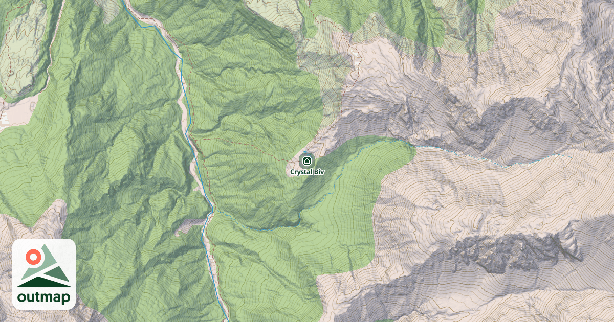 Map of Crystal Biv