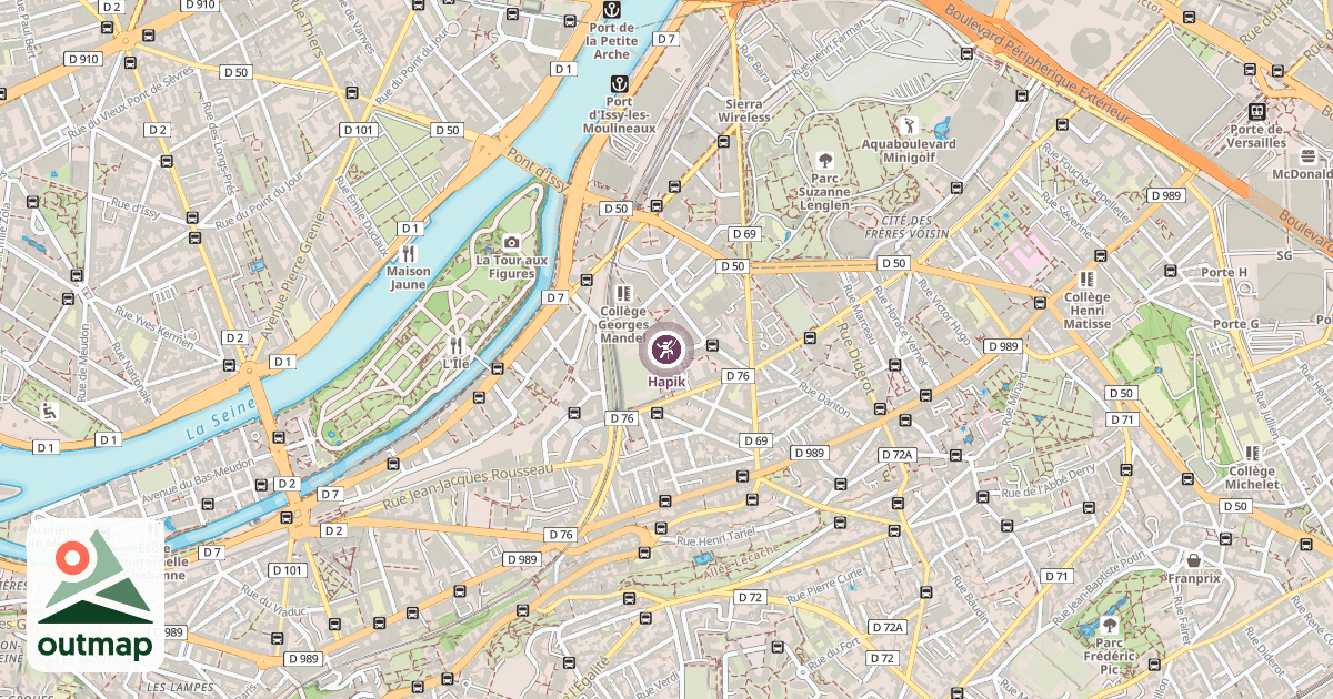 Map of Hapik