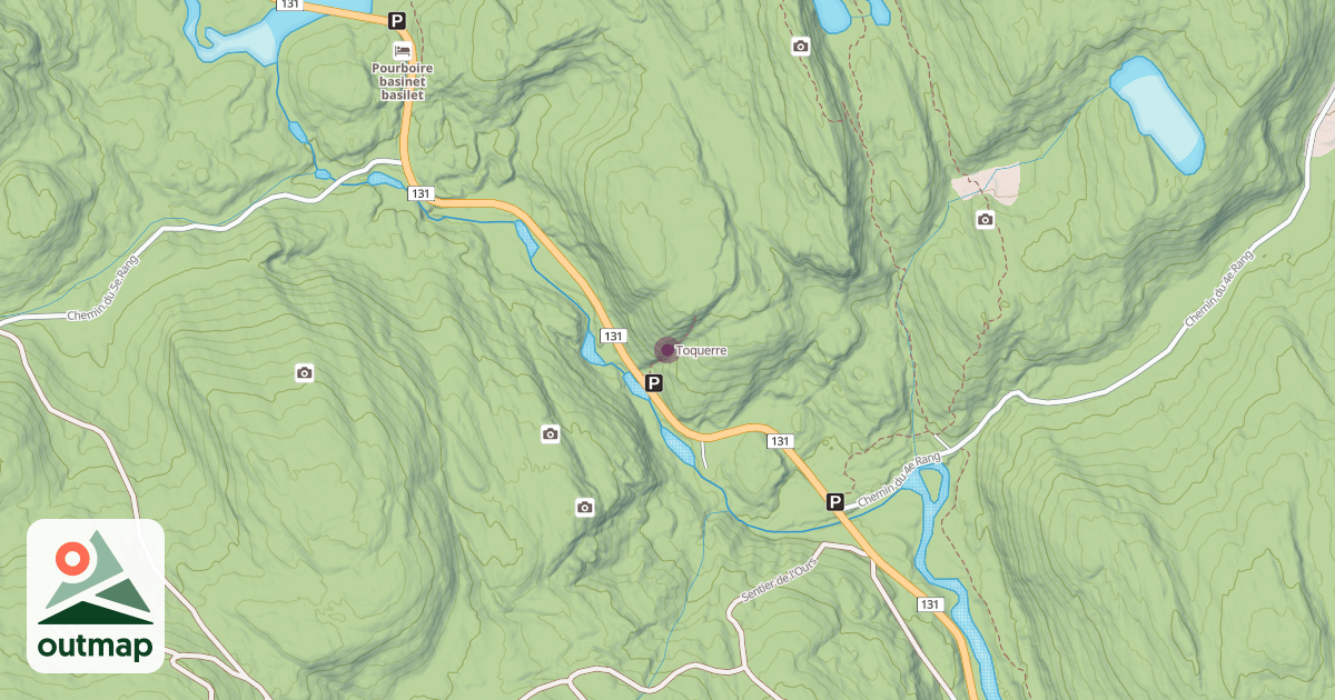 Map of Toquerre