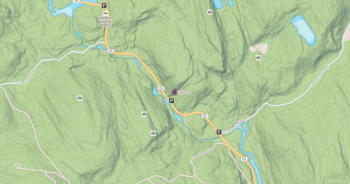 Map preview of Toquerre