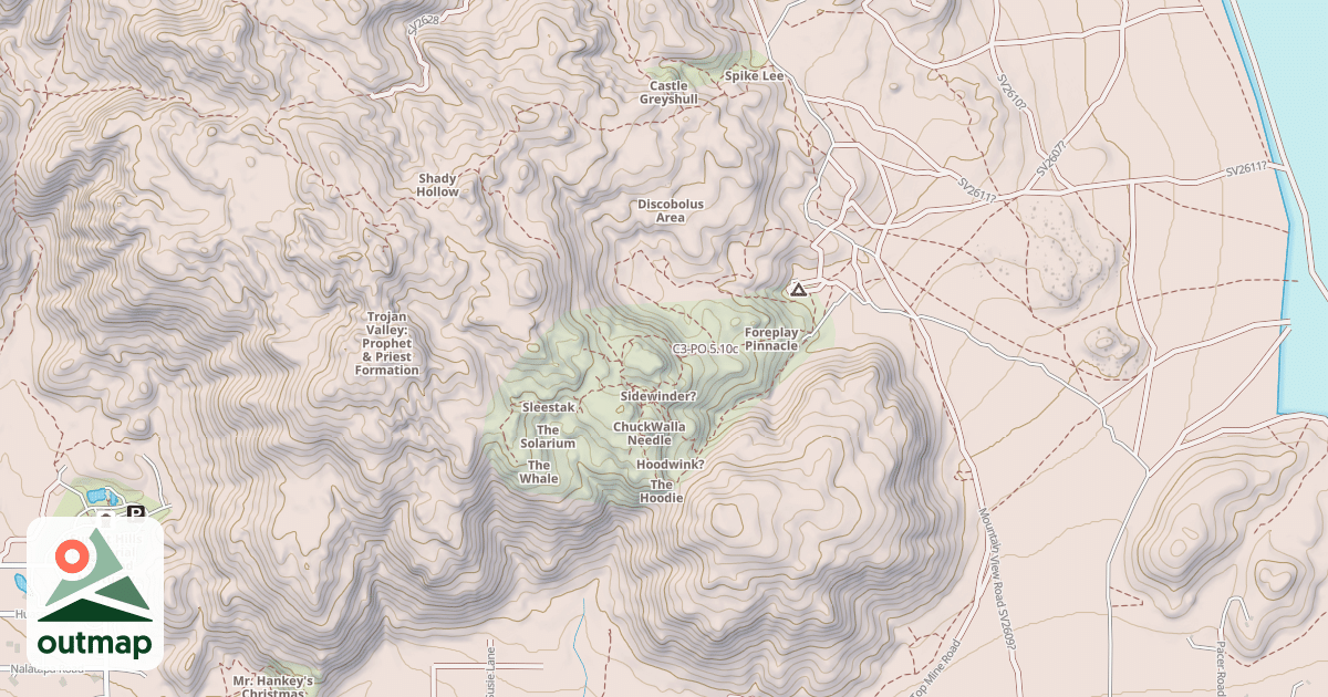 Map of C3-PO