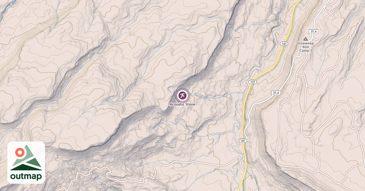 Map of Acoustic Stone